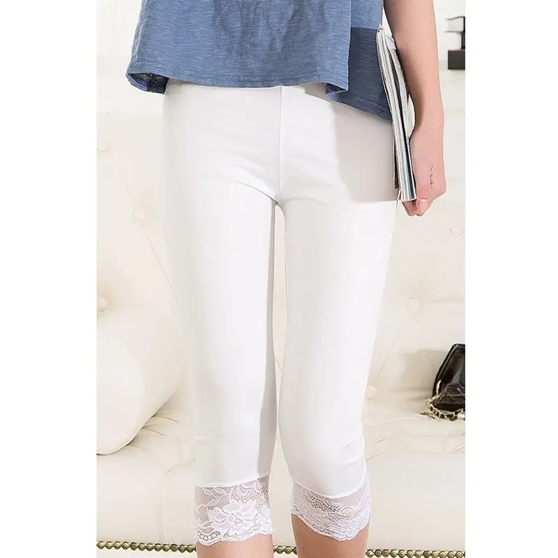 Lady musim panas pendek legging wanita 