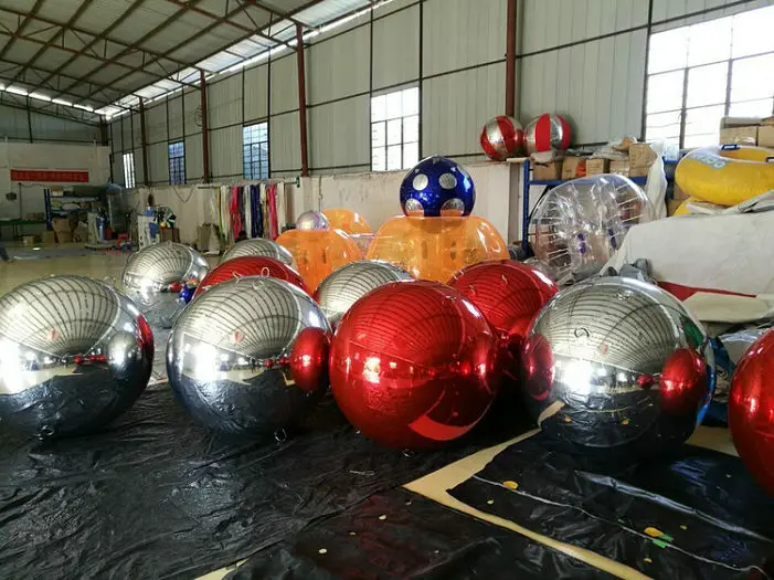 5m Diameter Pvc Inflatable Mirror Ball /Decorative Ball Used For