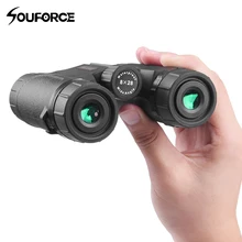 8X28 Мини бинокль водонепроницаемый телескоп широкий угол поля для наружного наблюдения Охота Кемпинг
