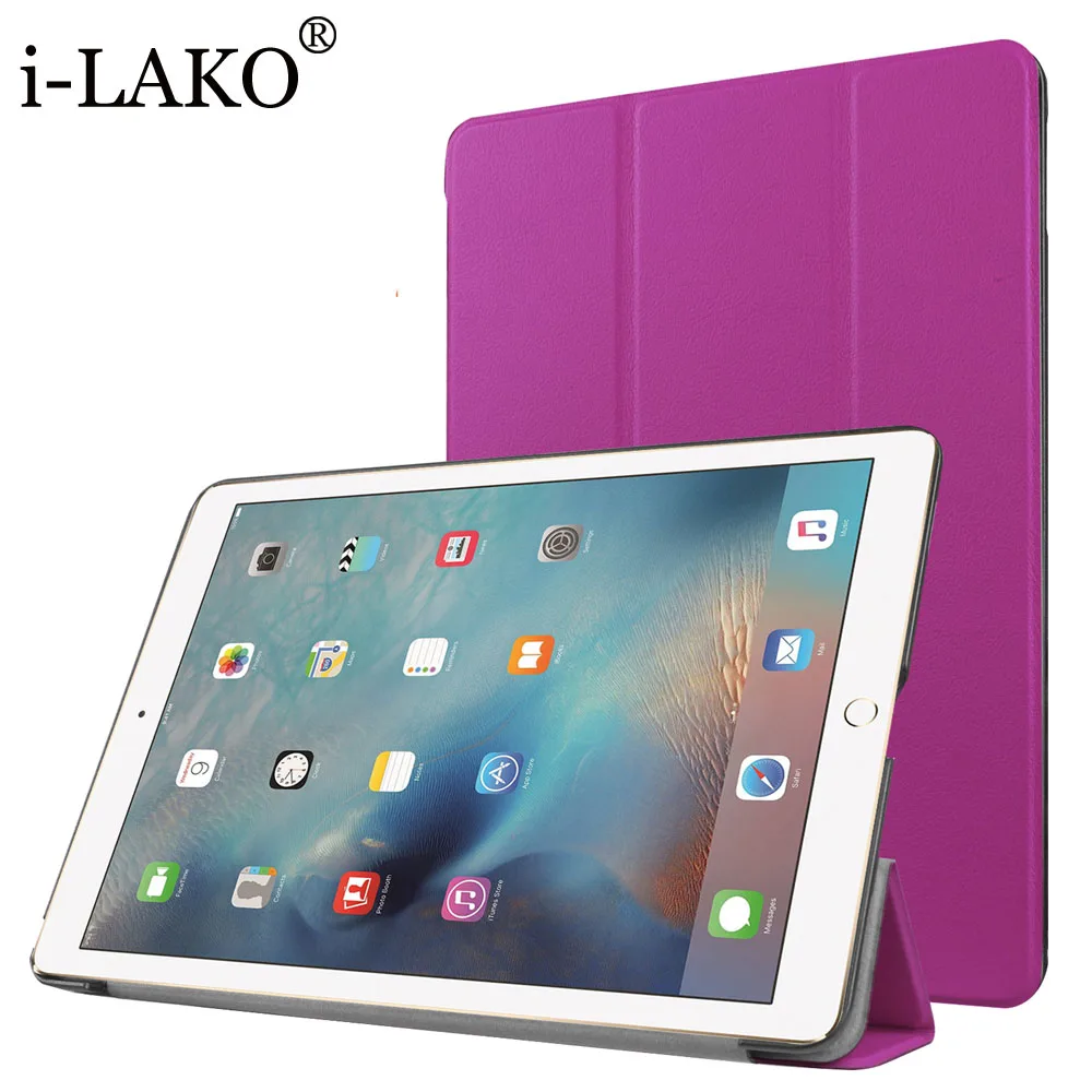 30pcs/lot Smart 3 Folding Cover For iPad Pro 9.7 2016 Custer Book Style