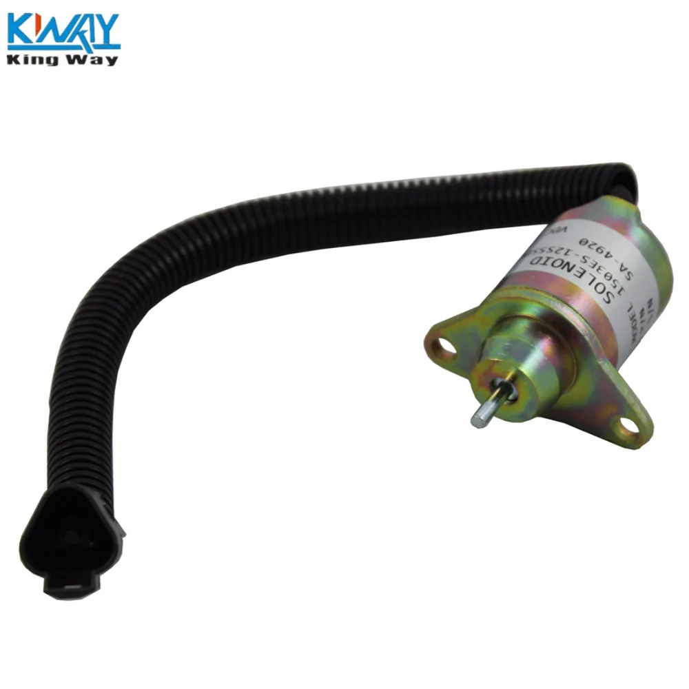 FREE SHIPPING King Way Fuel Shut Off Shutdown Solenoid Replaces For