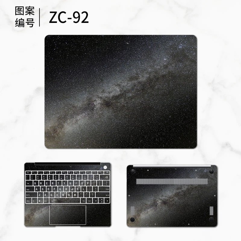 Retro Starry Laptop Sticker Notebook Skin for Huawei Matebook X Pro 13.9 X 13.3 Vinyl Decal Cover Case for MateBook D 15.6 E 12