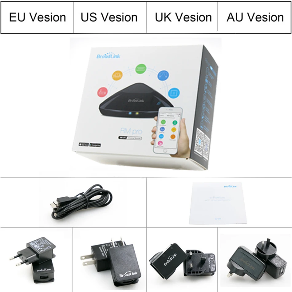 Broadlink RM33 RM Pro + умный дом автоматизация WIFI IR RF Универсальный Интеллектуальный
