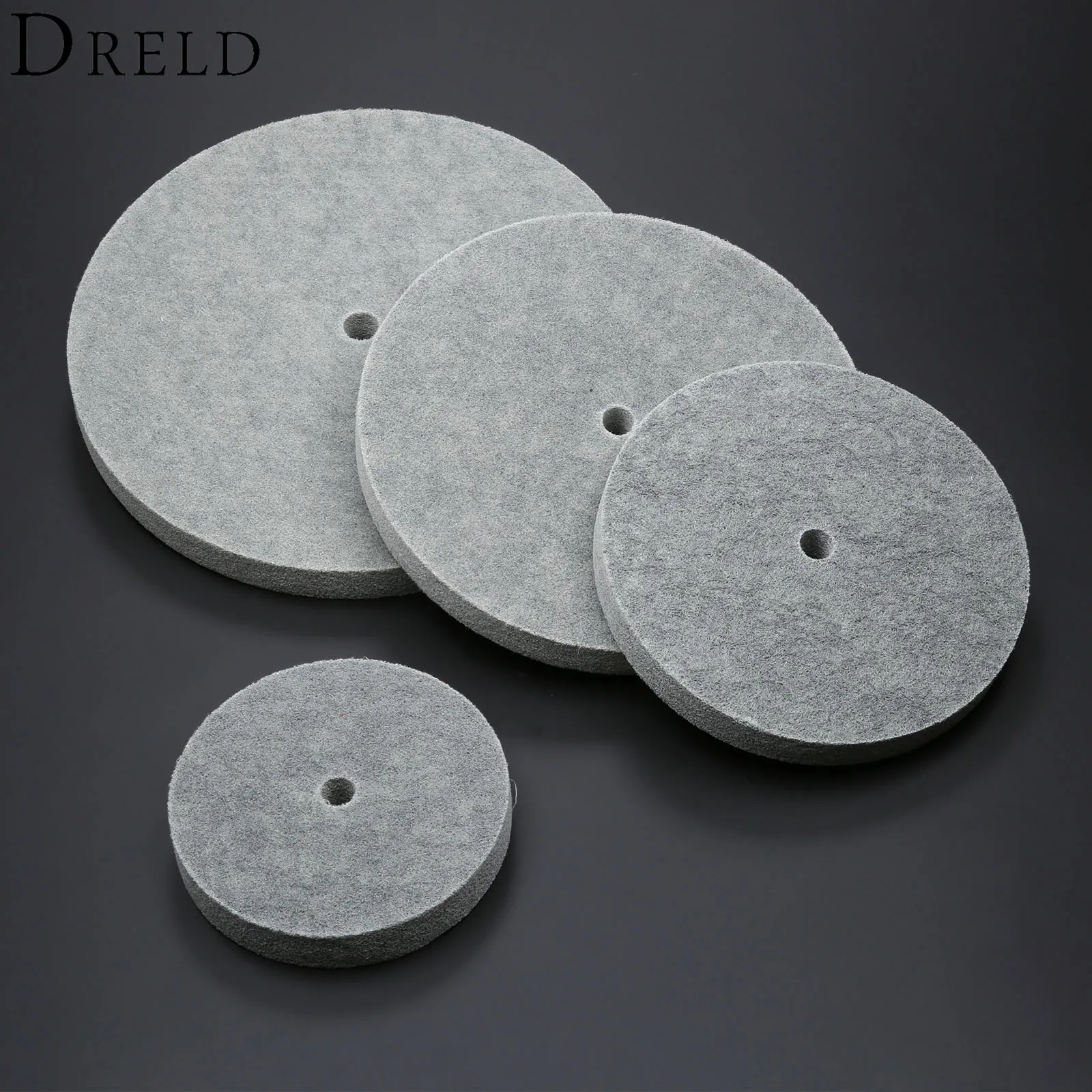 DRELD 1 шт. Dremel аксессуары покрыт нейлоновым волокном полировального круга шлифовальный, полировальный диск тормозной диск для металлов 150/200/250/300 мм Диаметр 5P жгут