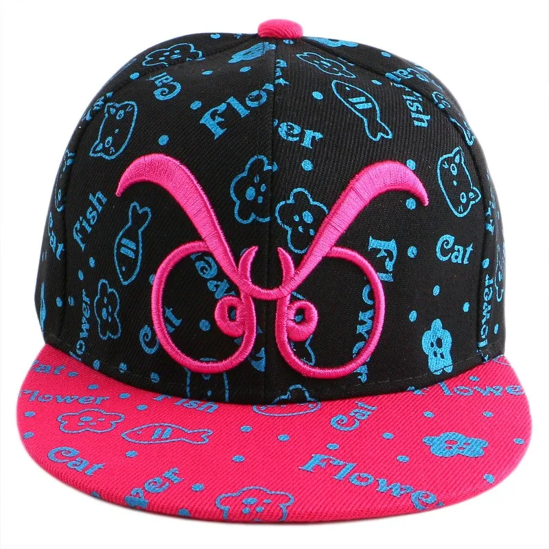 Детская Для мальчиков и девочек красоты Усы Стиль хип-хоп колпаки, шляпы оптовая хорошее качество вышивки ребенка брендовые бейсболки