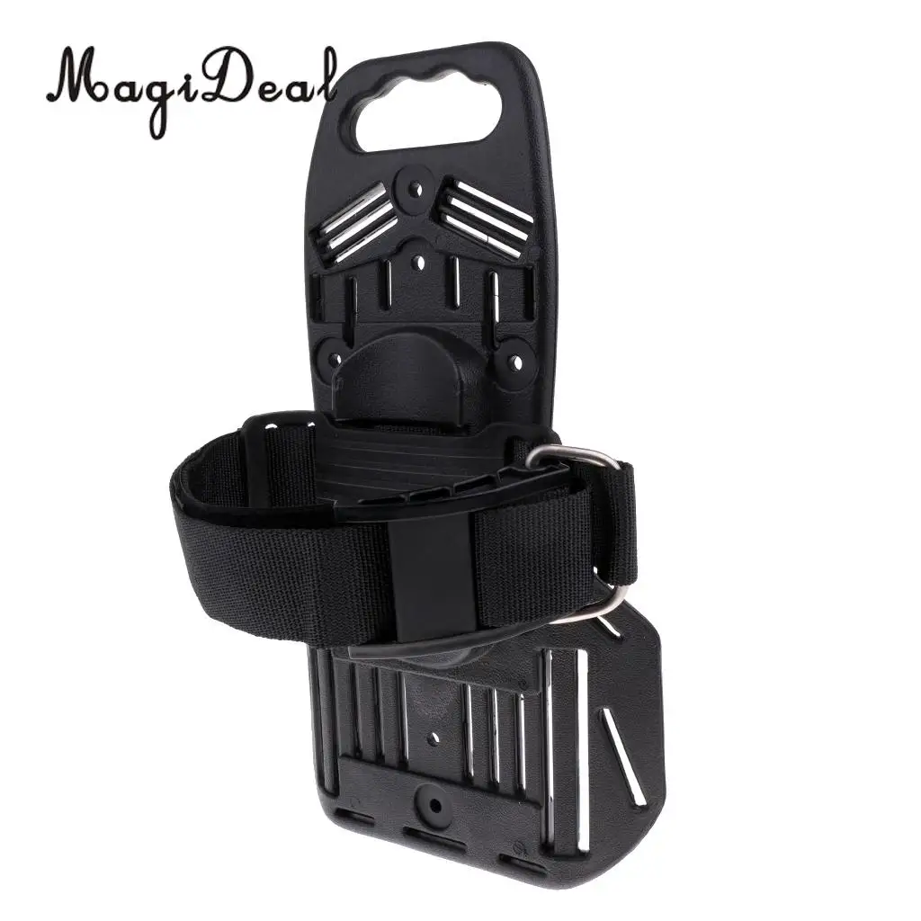MagiDeal Scuba Diving Tank Bracket Gas Bottle Support Holder Back Pad Dive Backboard Water Sport