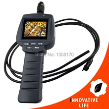 2.4″ HD Endoscope 3M Cable 9mm Camera Recordable Video Inspection Snake Scope Industrial Borescope 4 LED Car Engine Repair Tool