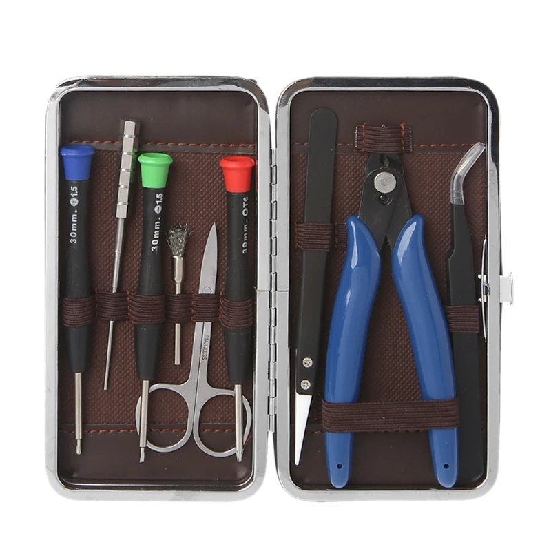 

Mini Electronic Cigarette Kit Storage Bag Do DIY Silk Tool Accessories Suit