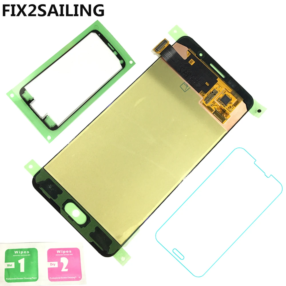 

Super AMOLED LCD Display 100% Tested Working Touch Screen Assembly For Samsung Galaxy A5 2016 A510 A510F A510M A510FD A5100 A510