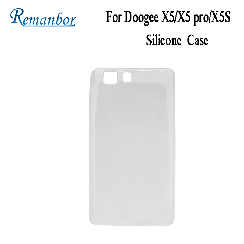 Remanbor Силиконовый Чехол Для Doogee X5/X5 pro/X5S Мягкий защитный чехол для задней панели pro
