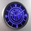 nc0172 Alfa Romeo Neon Light Signs LED Wall Clock 3