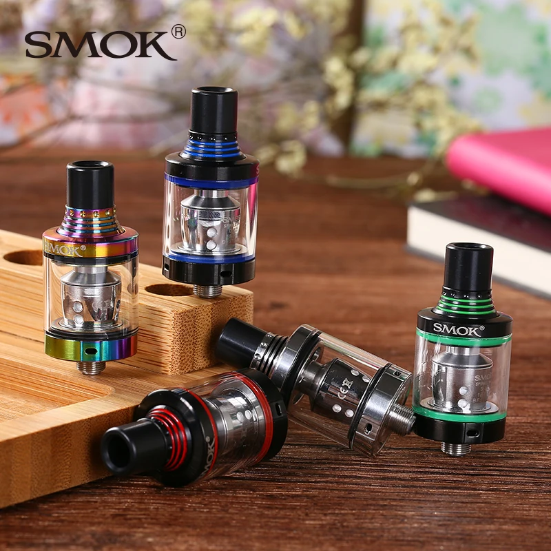 Атомайзер SMOK Spiral Tank емкостью 2 мл вейп-бак с верхним наполнением 0 6ом двухъядерный