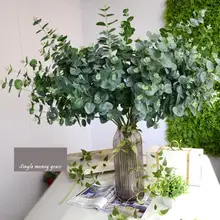 

Artificial Eucalyptus Leaf Green Plant Branches Flower art leaves Home Decor Eucalyptus h2