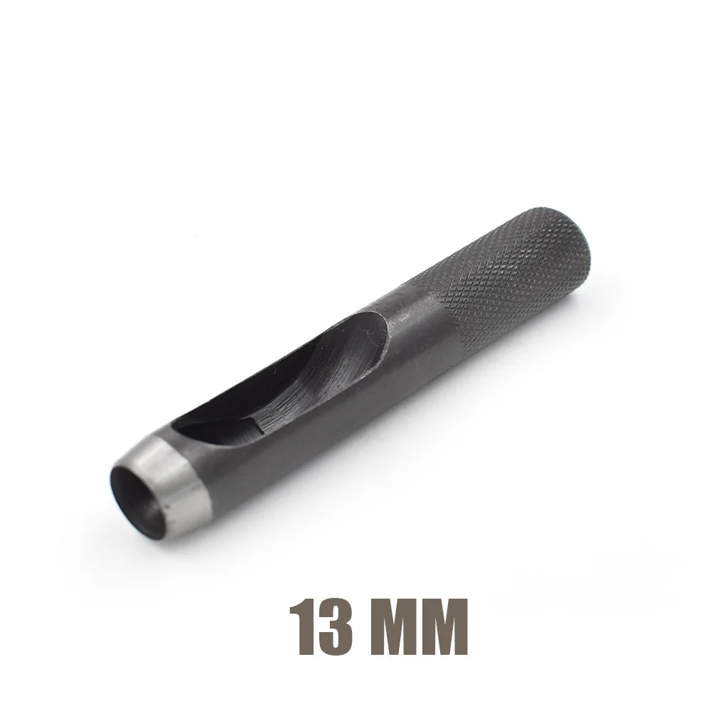 13mm Отверстия в ремне. Металлический Дырокол. Одежда и аксессуары. Инструмент. Вырубной штамп. Пресс-форм. Люверсы. Заклепки. Кнопки. Швейных Патчи - Цвет: 13mm