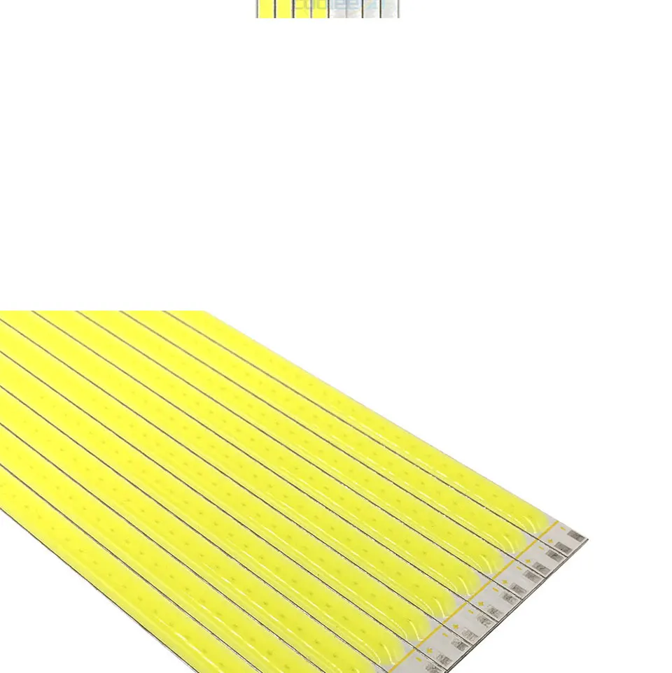 10pcs 500x6mm LED Bar Light Strip COB Lamp 12V DC for Car Lighting House Work Decor Light DIY 50cm 500mm 19.68in White LED Bulb (6)