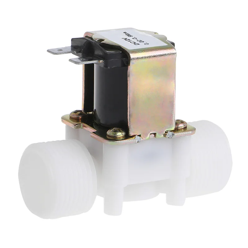 Электрический электромагнитный клапан 3/4 &quotDC 12V PP N/C устройство для управления