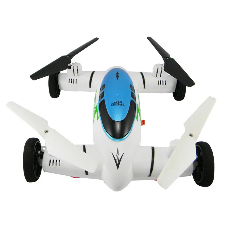 

HW7007 2 IN 1 2.4G 6-Axis Remote Control Car Quadcopter Drone Helicopter ONE Developmental Basketball Machine FREE
