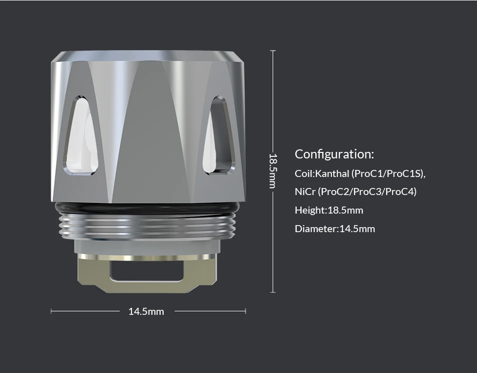 США/Франция оригинальные Joyetech ProC катушки ProC1/ProC2/ProC3/ProC4/ProC1 S/ProCA/ProCD катушки для ProCore/Procore SE танк E-Cig