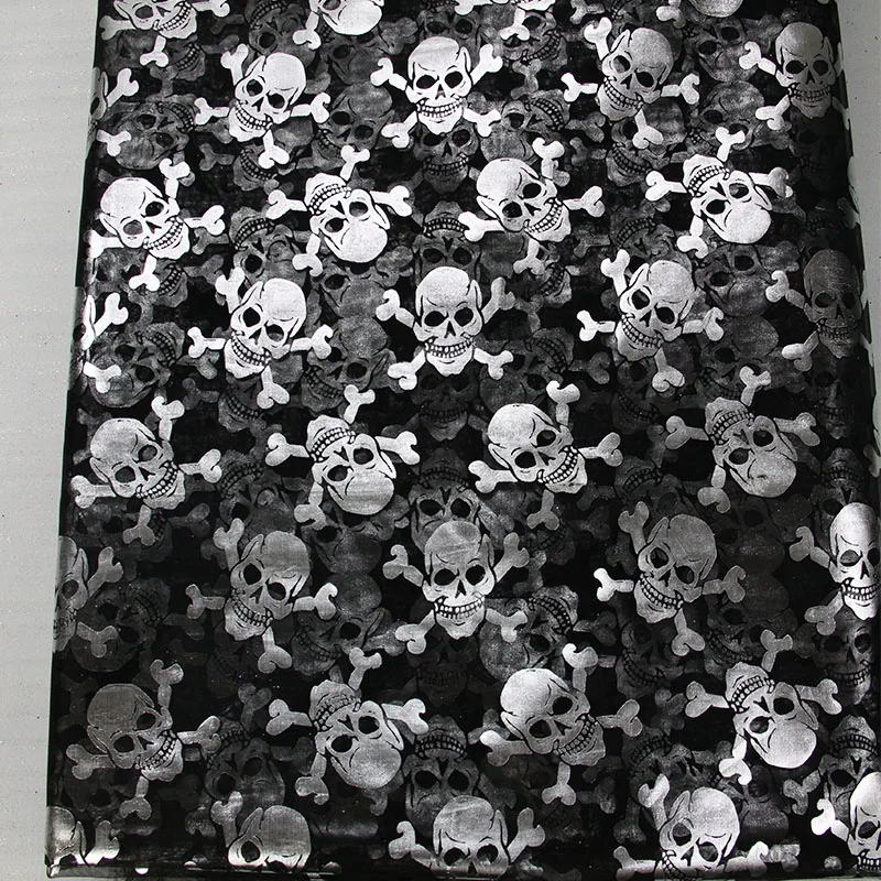 

David accessories 50*145CM halloween spider gauze fabric for Tissue Kids home textile for Sewing Tilda Doll,c805