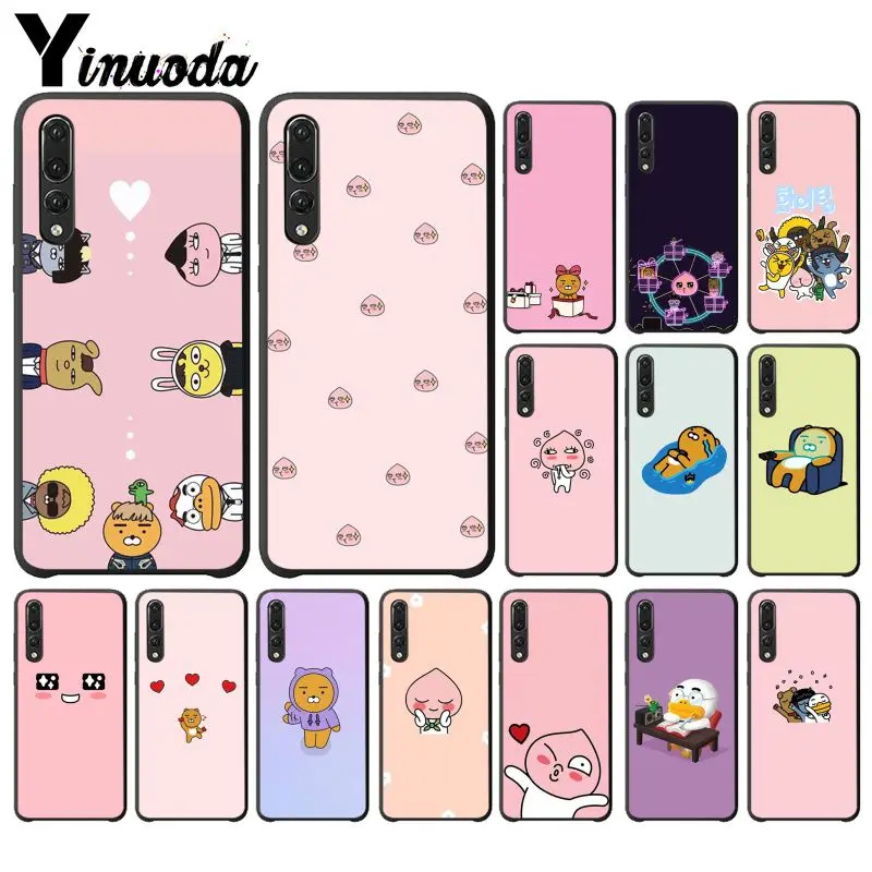 

Yinuoda Korean cartoon funny cocoa friend Cover Phone Case for Huawei P10 plus 20 pro P20 lite mate9 10 lite honor 10 view10