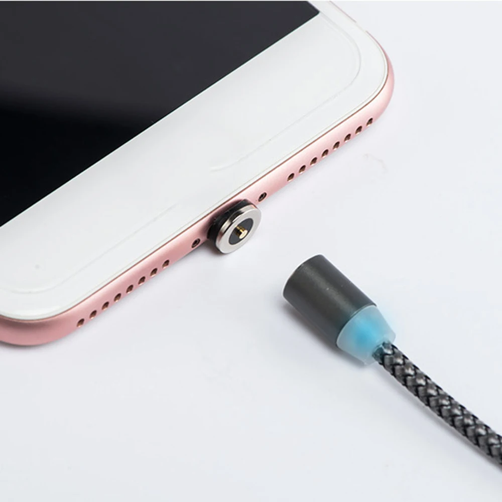 Магнитный Micro USB кабель 1 м 2 м посылка Высокая прочность легко-одной рукой подключить светодиодный светильник дизайн type C кабель для зарядки