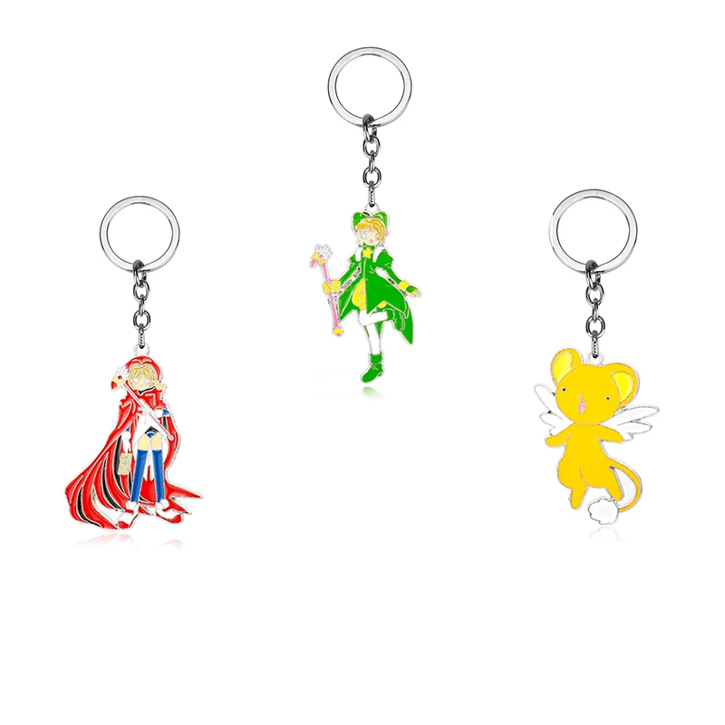 Dongsheng Новые Аниме волшебный брелок для девушек в стиле Cardcaptor Sakura Card Captor Брелок
