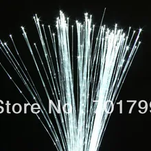 1*1,0 мм(1500 м/roll) Боковые свечение искры оптоволоконный водопад занавес в прозрачной крышкой из ПВХ