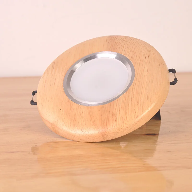

TRAZOS Modern LED Ceiling Lights Wooden Ceiling Lamp For Corridor Square Round Wood Kitchen Lights Small Surface Mounted Lamp