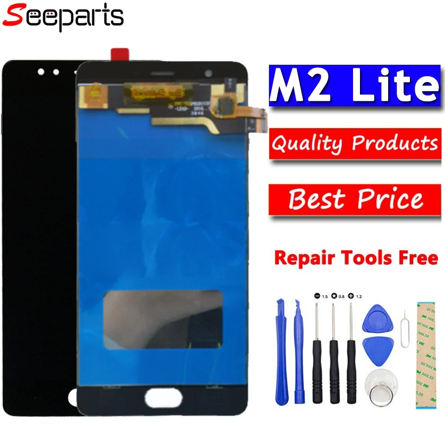 

For 5.5" ZTE Nubia M2 Lite LCD Display Touch Screen Digitizer Assembly Replacement Parts For ZTE M2 Youth NX573J LCD