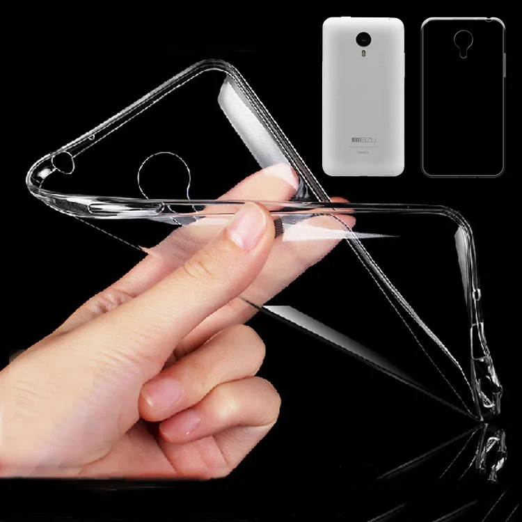 

2016 Original crystal transparent skin thin slim soft TPU Case cover for MEIZU MX4 FOR MEIZU MX4 Pro Meilan Note 5.5'' back