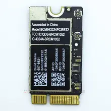 Wi-Fi Bluetooth плата Airport BCM943224PCIEBT2 в течениi 1" A1369 2010 2011 11" A1370 2010 2011 A1465 2012