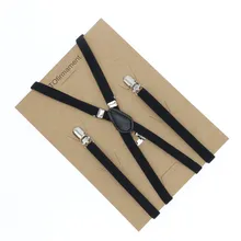 4 зажима х назад креативные унисекс Женские узкие подтяжки тонкий ширина 1 см ручной работы brace взрослого использования