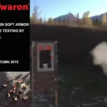 Тестовое видео- Militech 26 слоев Арамидные мягкие панели канадского клиента тест ing видео