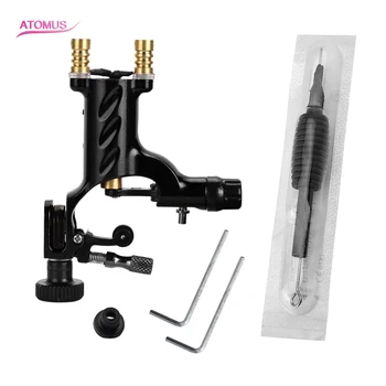 

ATOMUS Dragonfly Rotary Tattoo Machine Disposable Silicone Handle Plus Needle 6 Colors Tattoo Motor Gun Kits Supply For Artists