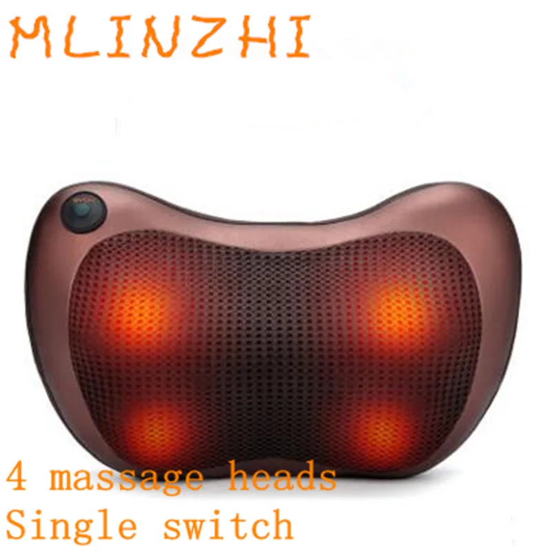 

Heating Kneading Head Massage Pillow Home Car Dual Use Body Cervical Lumbar Waist Leg Pain Relief Relaxation Health Care