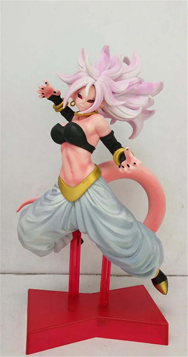 Игровой аниме дБ истребитель Z статуя Femal Majin Buu Android NO. 21 розовая Боевая фигурка