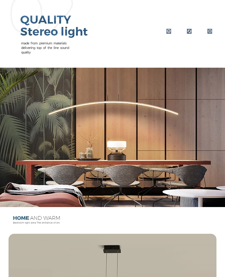 Lâmpadas para Sala de Jantar Luzes Pingente Escurecimento Cozinha Suspensão Luminária Nova Chegada Cabo Moderno Lâmpada Pendurada Led Mod. 136548 8 Luzes de pendentes