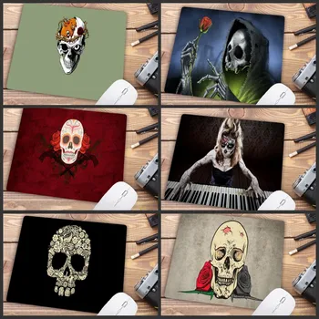 

Mairuige Big Promotion Custom High Speed Skulls Vintage Stylish Gaming Small Size Mouse Pad Rectangle Mousepad 220mmX180mmX2MM