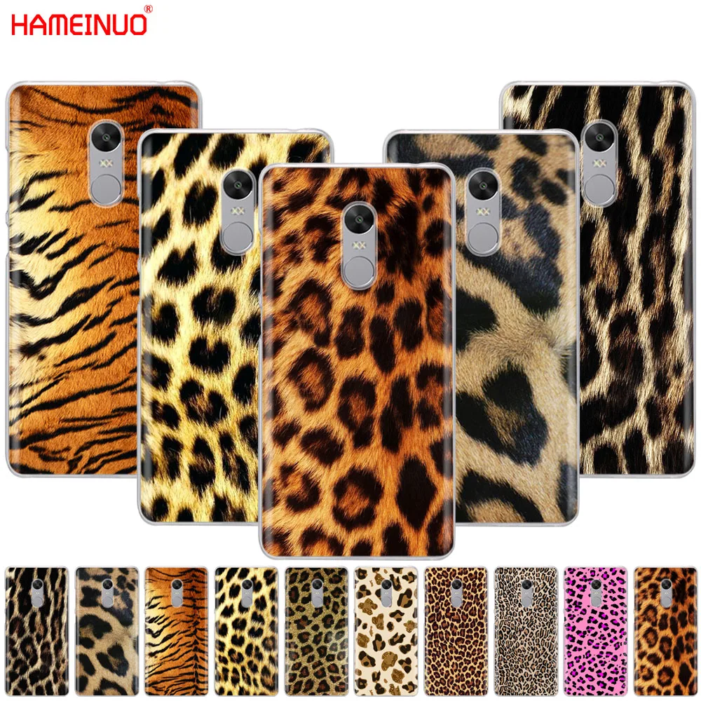 Чехол для телефона с леопардовым принтом hameynuo Tiger Panther Xiaomi redmi 5 4 1 1s 2 3 3s pro PLUS note 4X 4A