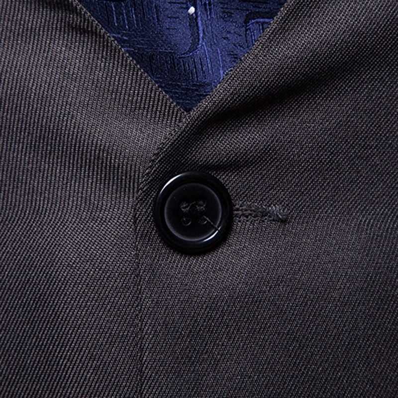2019 New men Dress suit vest Tops Cotton Fashion Design Suit Vest Men's High-end Business Casual Suit Vests US size