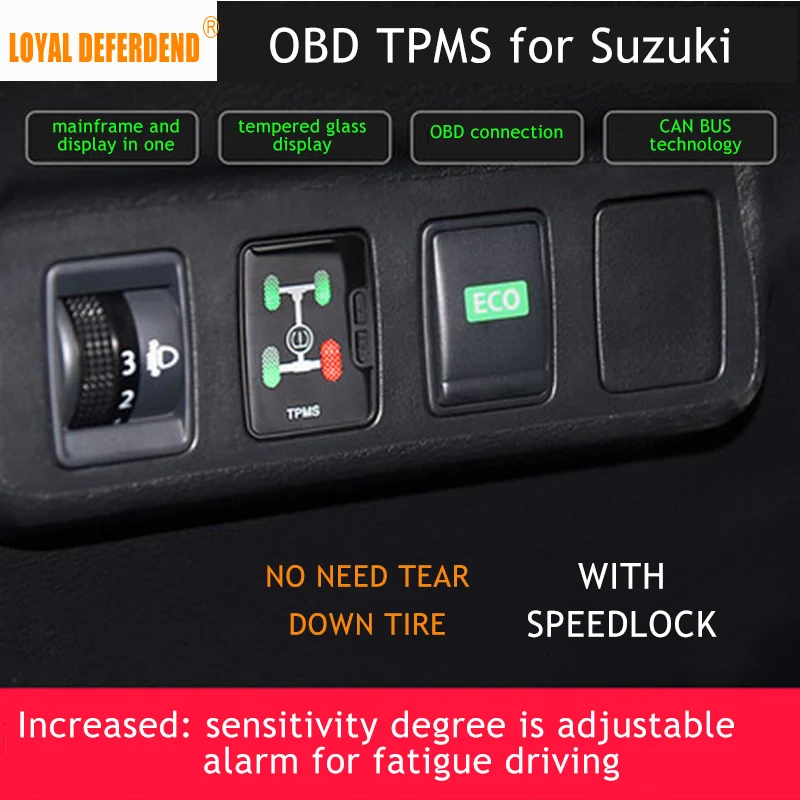 Us 39 2 20 Off Vitara S Cross Alivio New S Cross Obd Tpms Tire Pressure Monitoring System Real Time Intelligent Auto Door Lock Speedlock In Tire