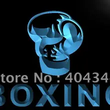 LB579-Боксёрские перчатки клуб Бойцовский Bar Pub светодиодный знак неонового света