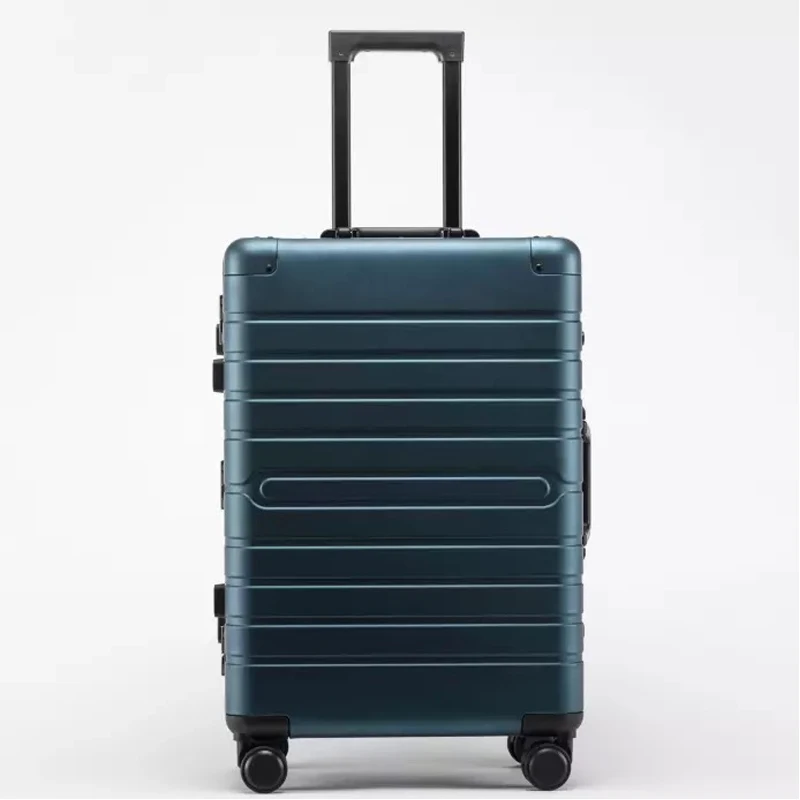 New Women Fashion All aluminum high quality durable Rolling Luggage Men large capacity business Trolley Suitcase Travel bag