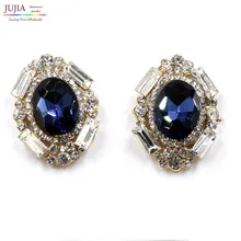 Новинка года хорошее качество Кристалл себе Кристалл небольшой Серьги для женщин леди серьги заводская цена