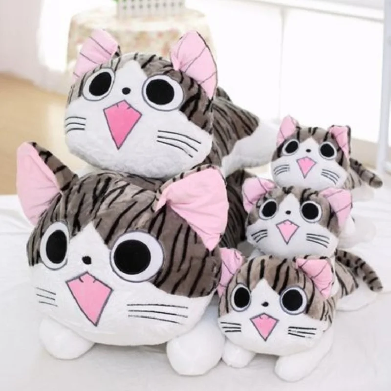 20 см Плюшевые игрушки Chi Мягкая кукла мягкие животные куклы Сырная кошка подушка