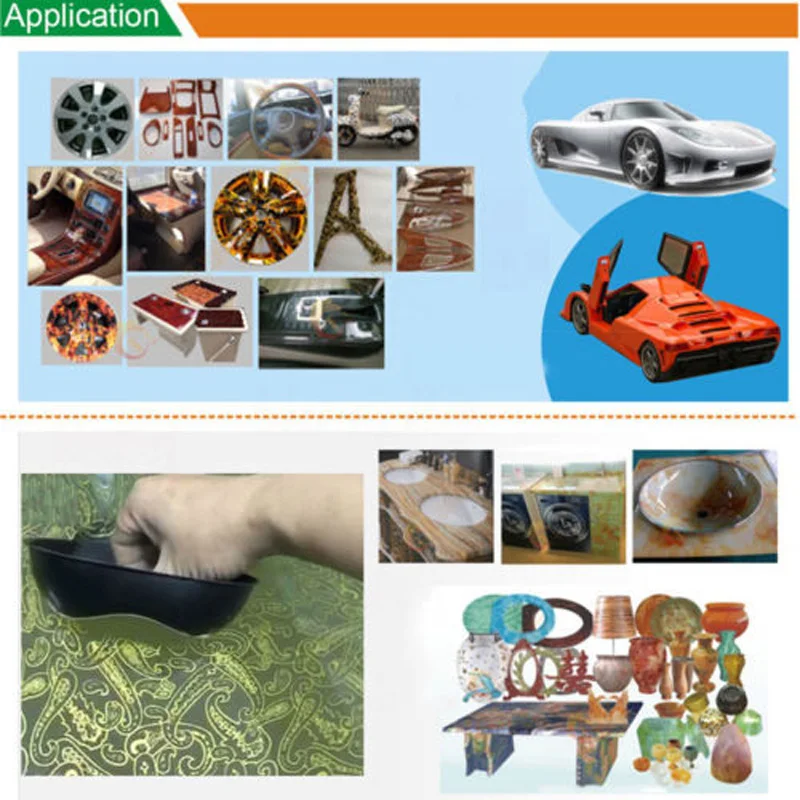 Car Decoration New Style 0.5X1m Water Transfer Printing Film Hydrographics Cubic Transfer Printing Film