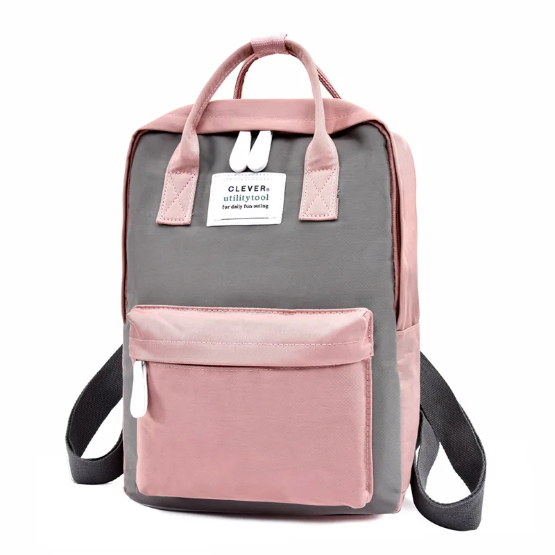 

2019 Fashion Women school BackpackCanvas Travel Backpack casual school bags Teenagers Girls Shoulder Bag Bagpack Female Mochila