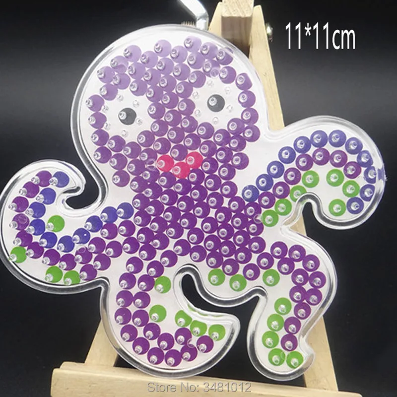 EVA Pegboards узоры для Хама бисер 5 мм DIY пазл инструмент ручной работы Perler бусины