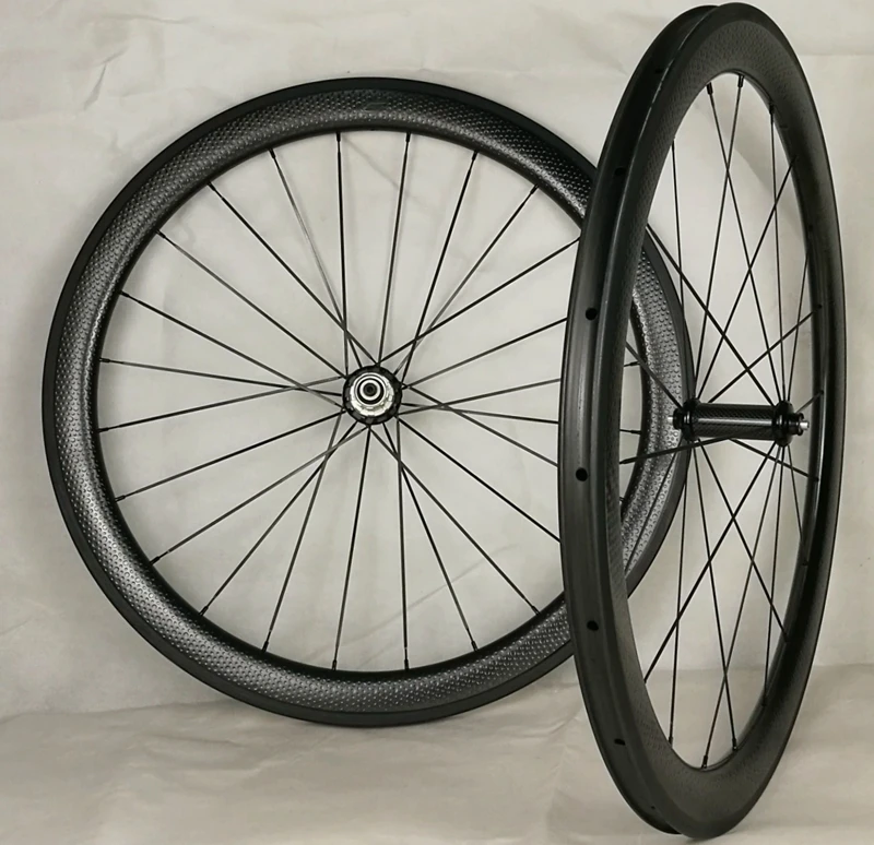 50 мм dimple колесная клинчер бескамерные карбоновые колеса с логотипом