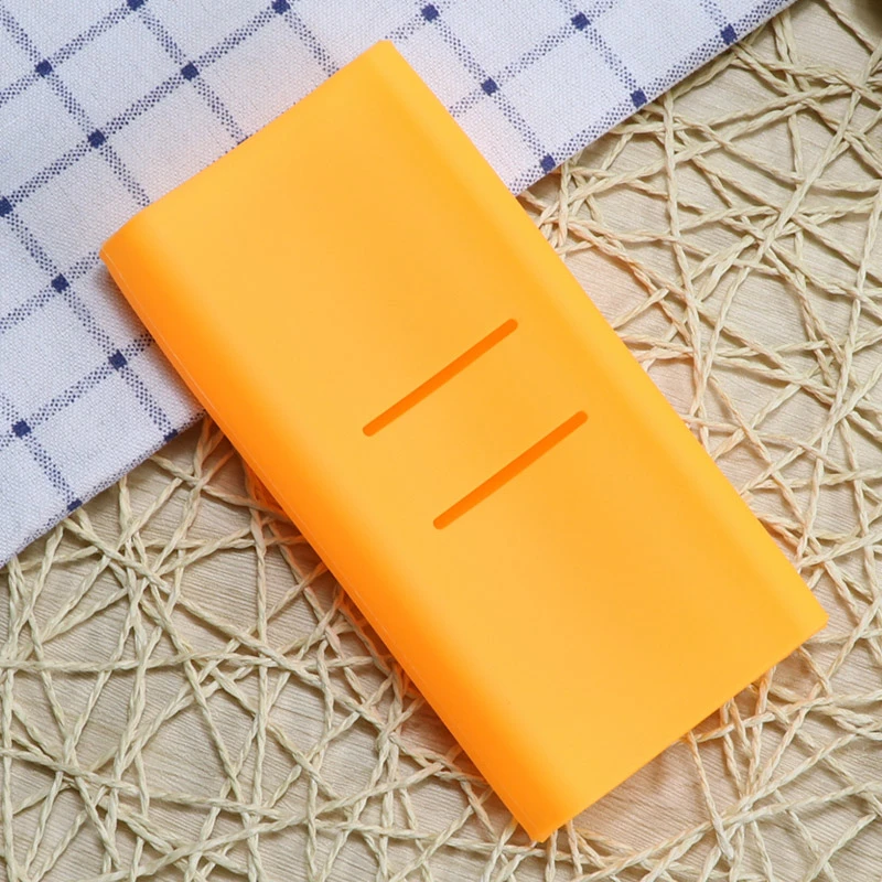 Силиконовый чехол для Xiaomi power Bank защитный чехол 20000 мАч 2C power Bank поколение резиновый защитный чехол s